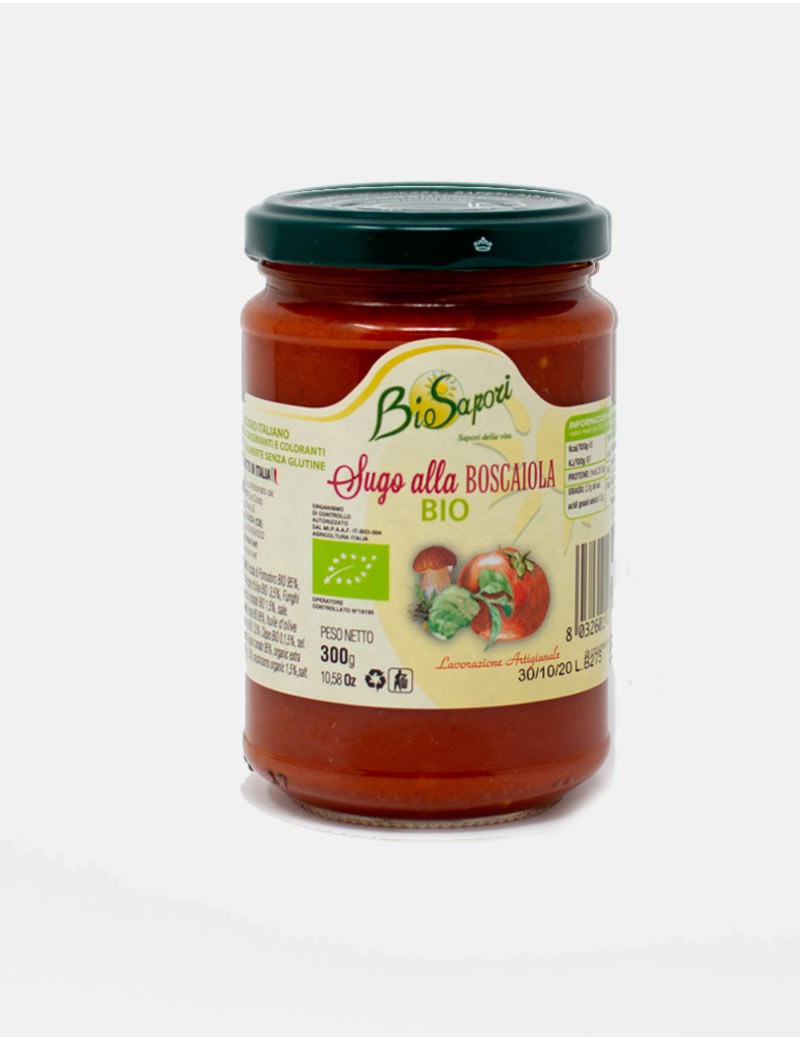 Sugo alla boscaiola Bio